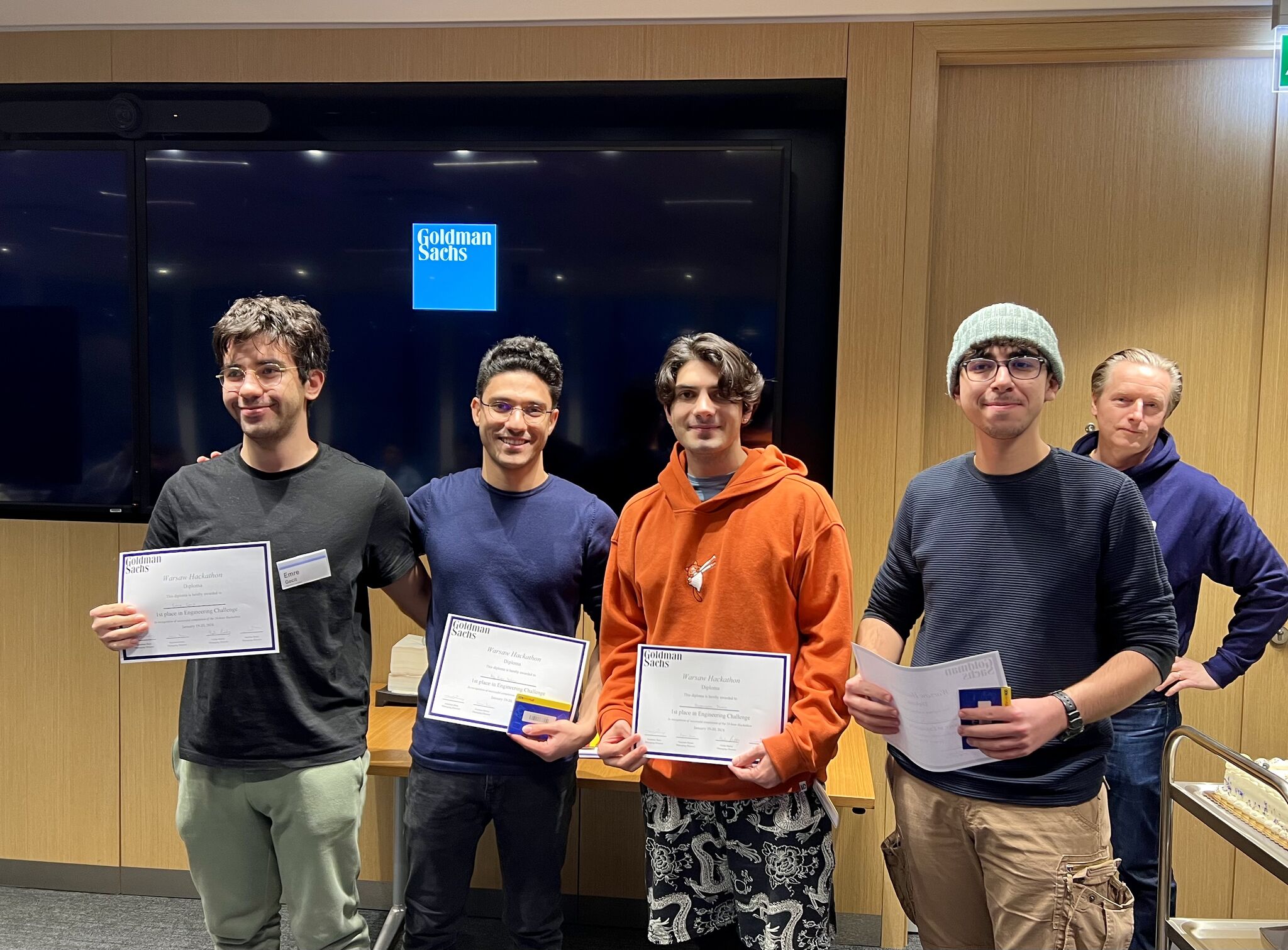 Goldman Sachs Hackathon — 1st Place